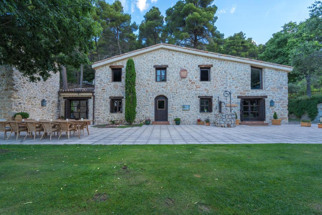 Masia Ventanell Luxury Villa Near Barcelona La Llacuna 외부 사진